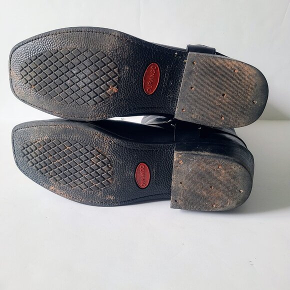 Durango Black Ride Tec Full Grain Leather Harness Motorcycle Biker Boot Men's 12 - Picture 10 of 11